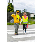 Kamizelka odblaskowa ostrzegawcza dla dzieci przedszkolaków 42x45cm 10szt