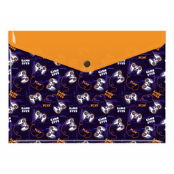 Teczka kopertowa koperta na zatrzask A4 PP pady BIURFOL