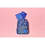 Plecak szkolny młodzieżowy niebieski kwiatki 26l Bloom OXFORD
