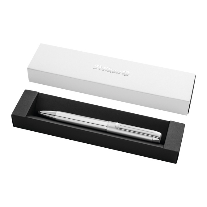 Długopis PURA K40 Silver aluminium obrotowy na prezent  PELIKAN