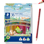 Kredki ołówkowe trójkątne 36 kolorów Wopex Noris colour STAEDTLER