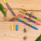 Mazaki pisaki dwustronne pędzelkowe akwarelowe brush pen 36szt STAEDTLER