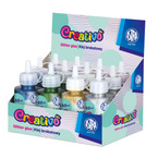 Zestaw klej brokatowy z brokatem XXL w tubce 6 kolorów 12szt po 60ml ASTRA