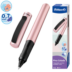 Pióro kulkowe prawo/lewo różowe Rose Pina Colada PELIKAN