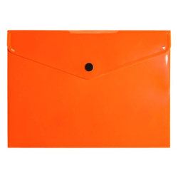 Teczka kopertowa koperta na zatrzask A5 PP neon