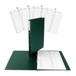 Segregator teczka akt osobowych A4 3cm PVC A,B,C,D