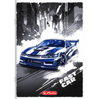Zeszyt A5 32 kartki w kratkę z marginesem 70g/m2 Fast Car HERLITZ