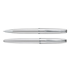 Zestaw pióro wieczne + długopis srebrne prezent Silver Jazz Noble PELIKAN