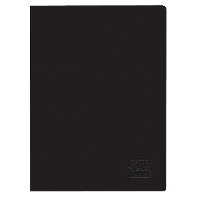Zeszyt A4 60k kratka Rainbow CC czarny 5szt HERLITZ
