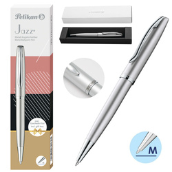 Długopis Jazz Noble na prezent pudełko srebrny Silver PELIKAN