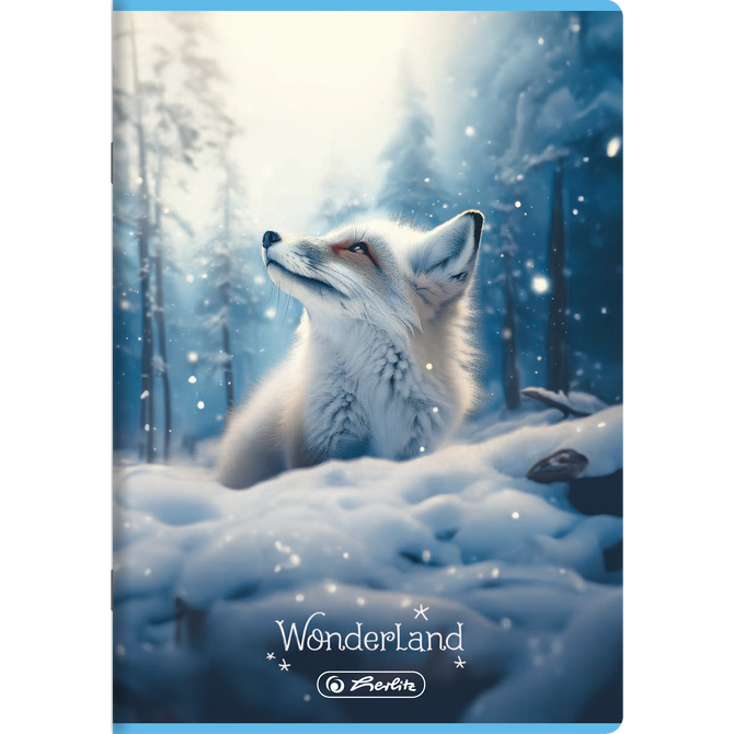 Zeszyt A5 32 kartki w kratkę z marginesem 70g/m2 Wonderland HERLITZ