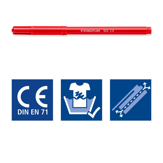 Pisaki flamastry mazaki szkolne 12kol Noris Club STAEDTLER