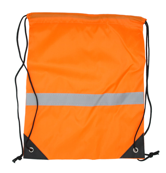 Worek odblaskowy szkolny z nadrukiem logo napis