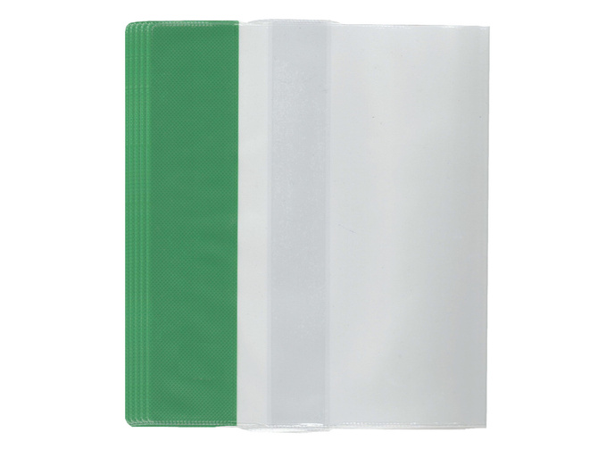 Zestaw okładka S3R regulowana 28,7cm x 40,8-44cm przezr krystaliczna 5szt