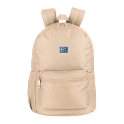 Plecak szkolny młodzieżowy beżowy 21l B-YOU OXFORD