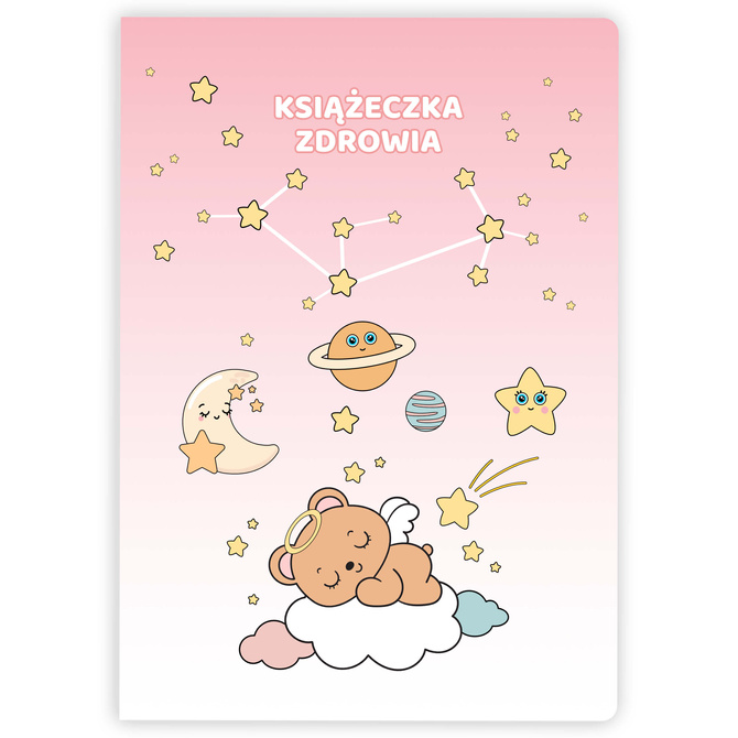 Książeczka Zdrowia Dziecka Książeczka Szczepień A5+okładka