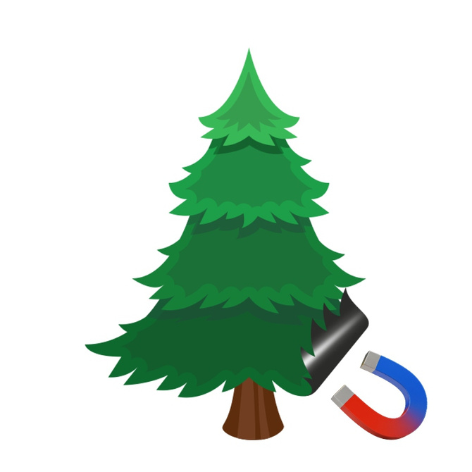 Zestaw kreatywny choinka magnetyczna pierniki BIURFOL