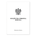 Książeczka Zdrowia Dziecka Książeczka Szczepień A5+okładka