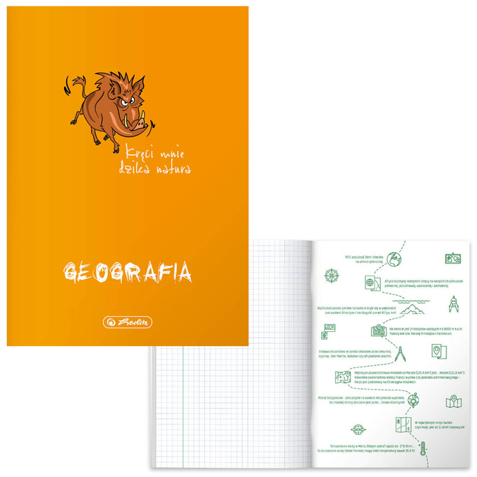 Zestaw zeszyt przedmiotowy klasa 8 10x A5 60k z okładką PP