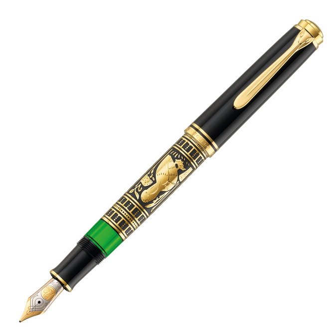 Pióro wieczne Toledo M900 EF Black na prezent premium FWI PELIKAN