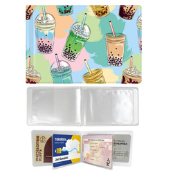 Okładka etui na plastikową legitymację e-legitymację szkolną dokumenty ID-1