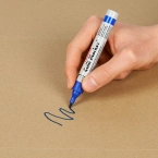 Marker permanentny wodoodporny niebieski Colli-Marker 50 sztuk HERLITZ