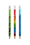 Ołówek do nauki pisania Jumbo trójkątny 2B z gumką 12 szt PIXI HAPPY COLOR