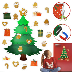 Zestaw kreatywny choinka magnetyczna pierniki BIURFOL