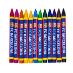 Kredki grafionowe szkolne z glinki kaolinowej 12szt FC Barcelona ASTRA