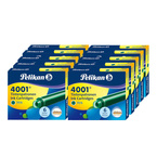 Naboje wkłady pióra wiecznego atramentowe krótkie 4001 zielon 60szt PELIKAN