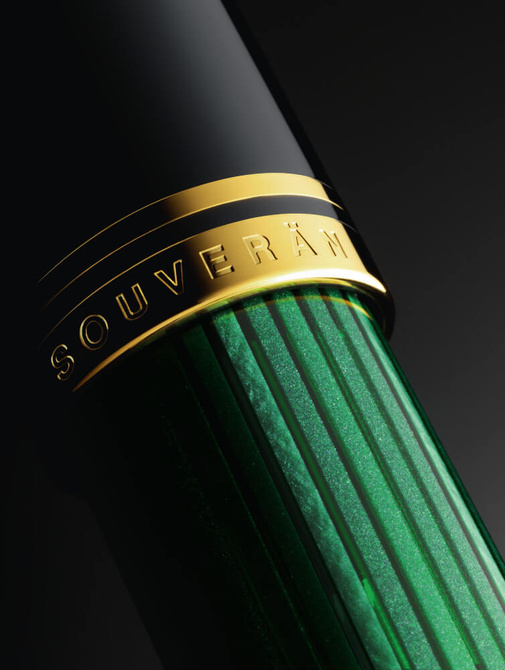 Pióro wieczne Souverän M400 EF Black-Green na prezent premium FWI PELIKAN