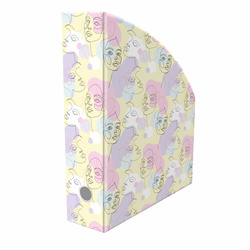 Pojemnik organizer na dokumenty PVC A4 7cm lineart Women BIURFOL