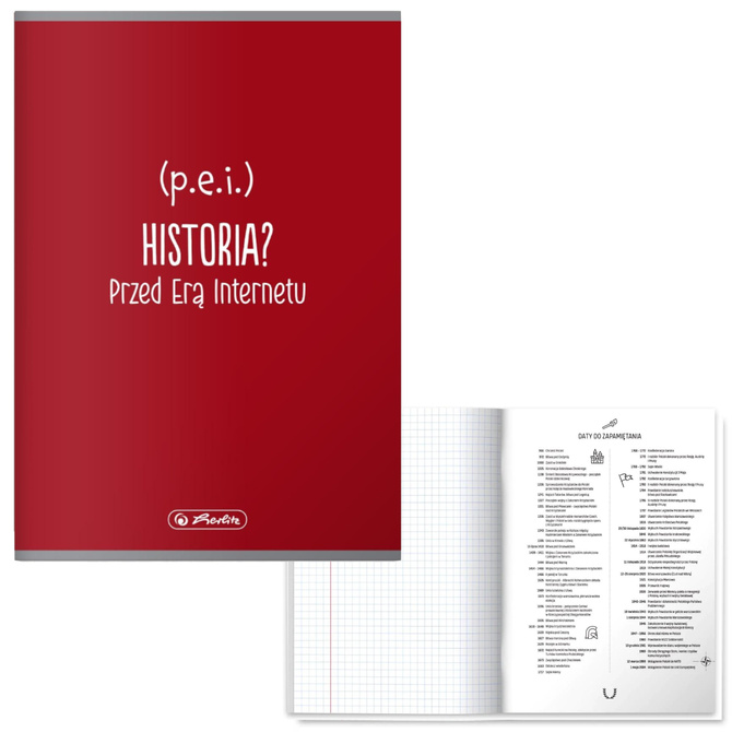 Zestaw zeszyt przedmiotowy klasa 4, 8x A5 60k soft touch HERLITZ