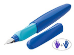 Pióro wieczne Twist dla dzieci prawo/lewo niebieski Deep Blue PELIKAN