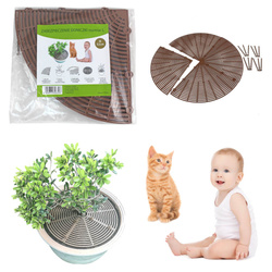 Osłona zabezpieczenie doniczki regulowana 12-52cm