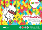 Papier kolorowy błyszczący wycinanka A5 10 kartek 100g/ m2 HAPPY COLOR