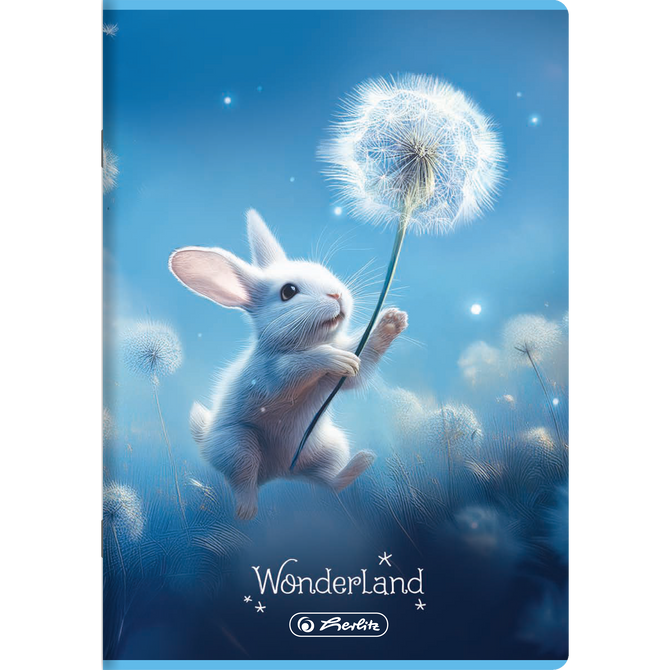 Zeszyt A5 32 kartki w kratkę z marginesem 70g/m2 Wonderland HERLITZ