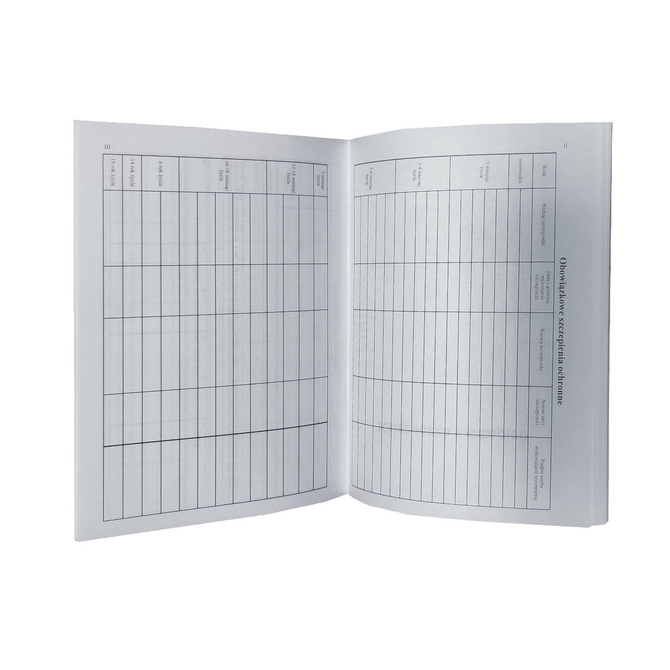 Książeczka Zdrowia Dziecka Książeczka Szczepień A5+okładka balon