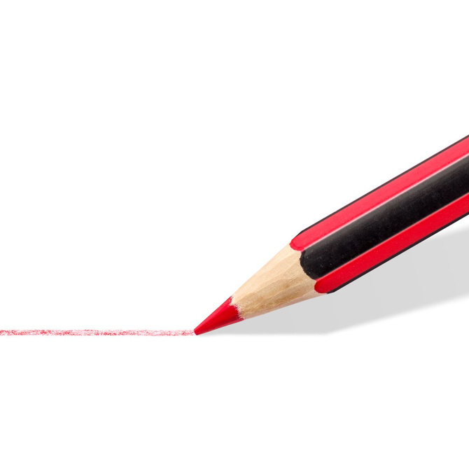Kredki ołówkowe sześciokątne 12 kolorów Wopex Noris colour STAEDTLER