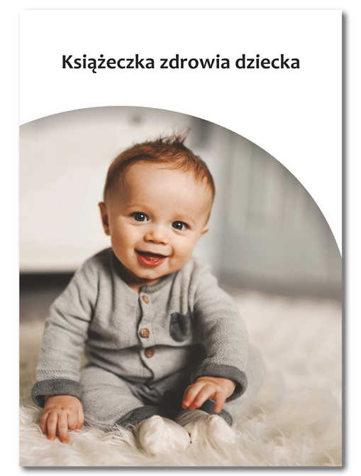 Książeczka Zdrowia Dziecka Książeczka Szczepień A5+okładka