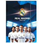 Teczka rysunkowa kartonowa z gumką A4 piłka nożna Real Madrid Madryt ASTRA