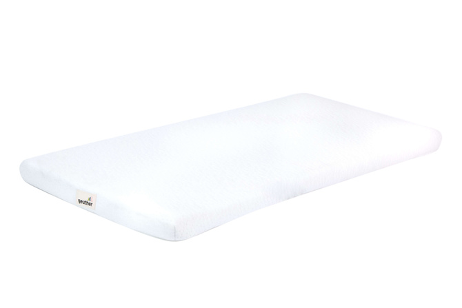 Materac 40×80cm do łóżeczka dostawki HATO +prześcieradło certyfikat GEUTHER