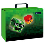 Teczka z rączką XL 9cm twarda na przybory prace rysunki A4 Minecraft ASTRA