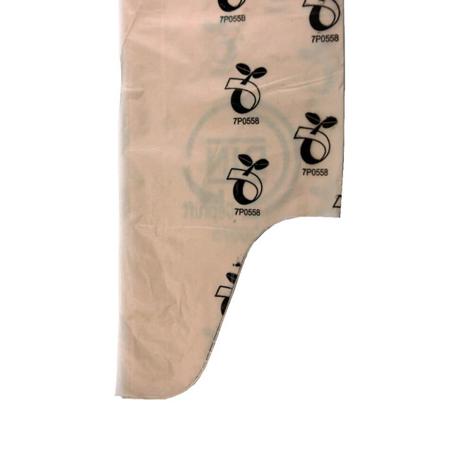 Worki biodegradowalne kompostowalne ATEST 35L 500 sztuk 50 rolek SIPEKO