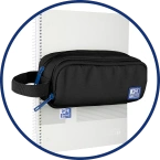 Piórnik kosmetyczka etui saszetka czarny B-SMART OXFORD