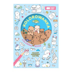 Kolorowanka A5 16 stron z zadaniami kapibara Kapi Fun HAPPY COLOR