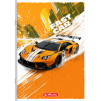 Zeszyt A5 32 kartki w kratkę z marginesem 70g/m2 Fast Car HERLITZ