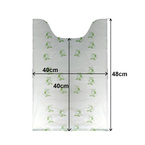 Worki biodegradowalne kompostowalne ATEST 10l 1100szt 110 rolek SIPEKO