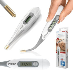 Termometr miękka końcówka z złota LCD timer REER