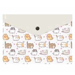 Teczka kopertowa koperta na zatrzask A5 PP koty kotki kittens BIURFOL